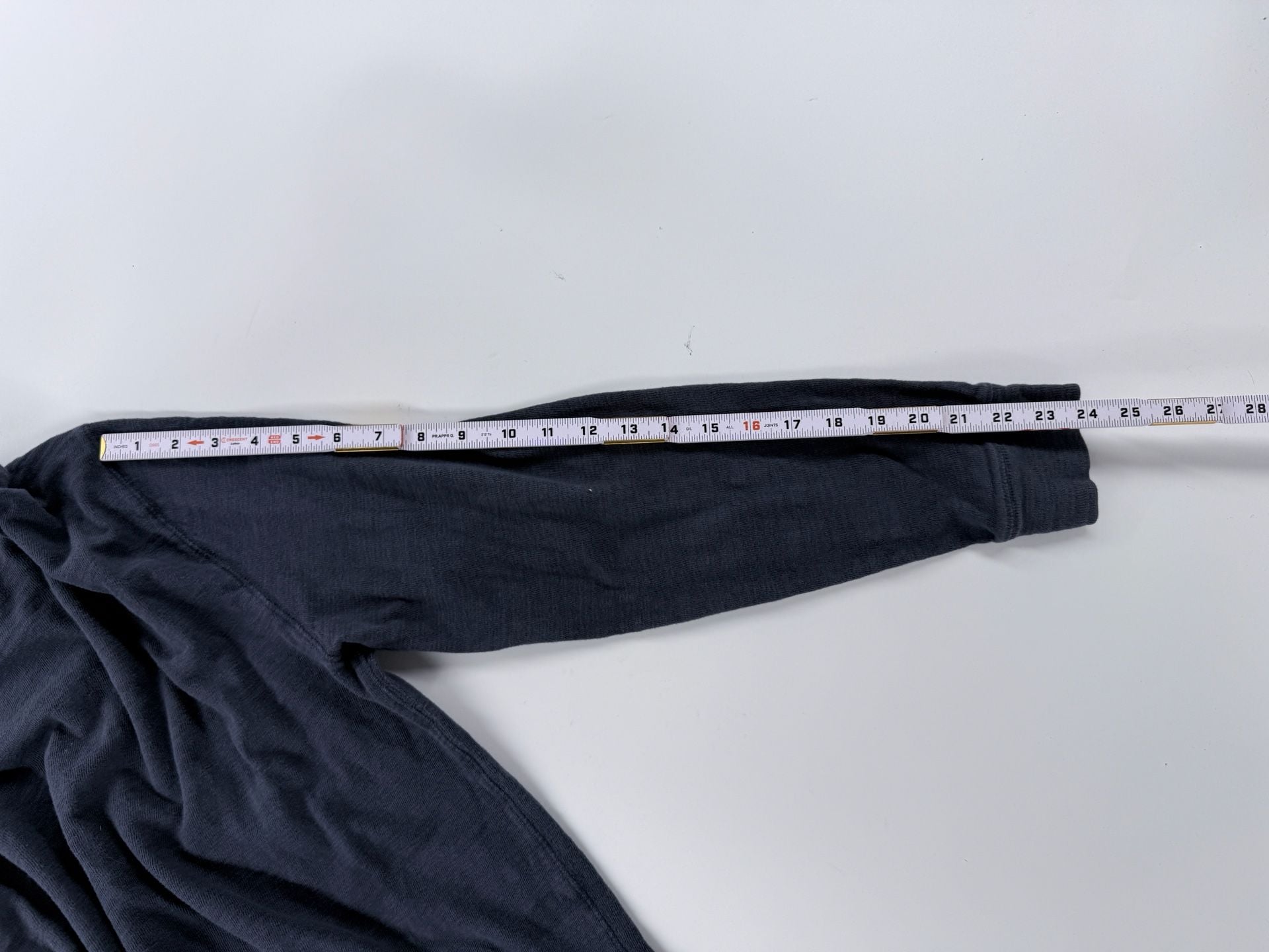 Faherty Sunwashed Long Sleeve Crewneck Shirt Size M Blue Organic Cotton 4