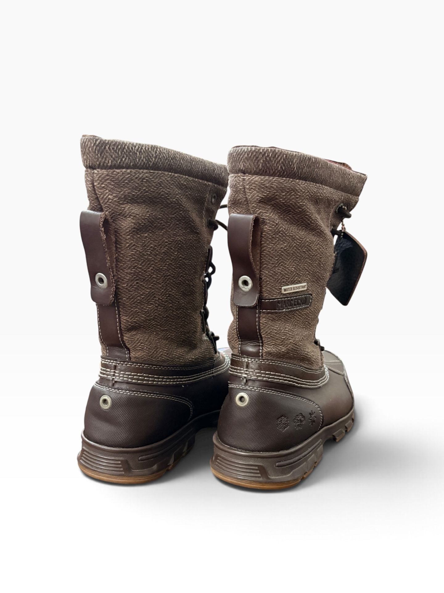 Marc Ecko Mens Snow Boots Brown 4