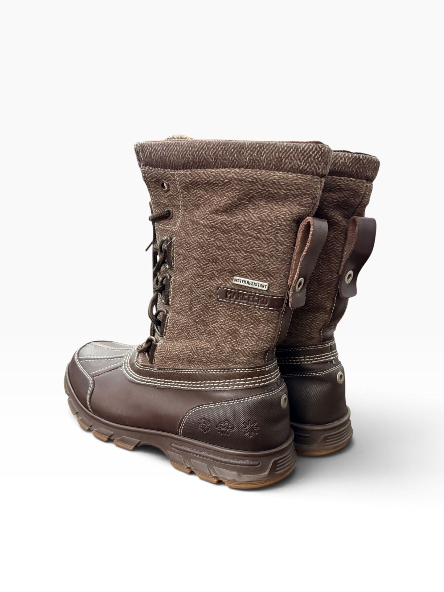 Marc Ecko Mens Snow Boots Brown 5