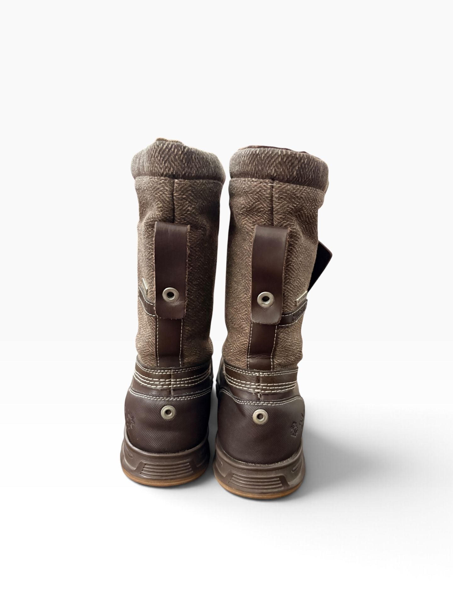 Marc Ecko Mens Snow Boots Brown 13
