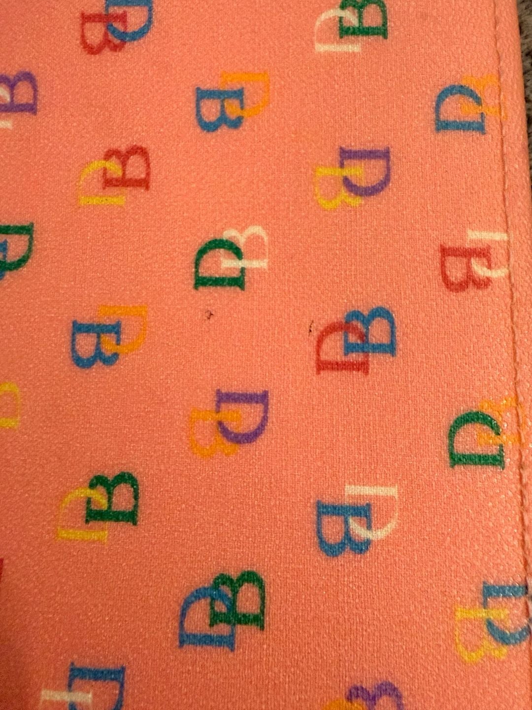 Dooney & Bourke Multicolor DB Monogram Pink Tote Bag 13
