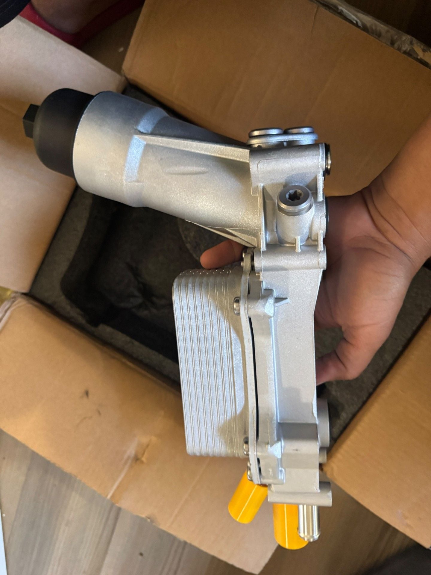 Engine Oil Filter Housing Assembly With Cooler 3