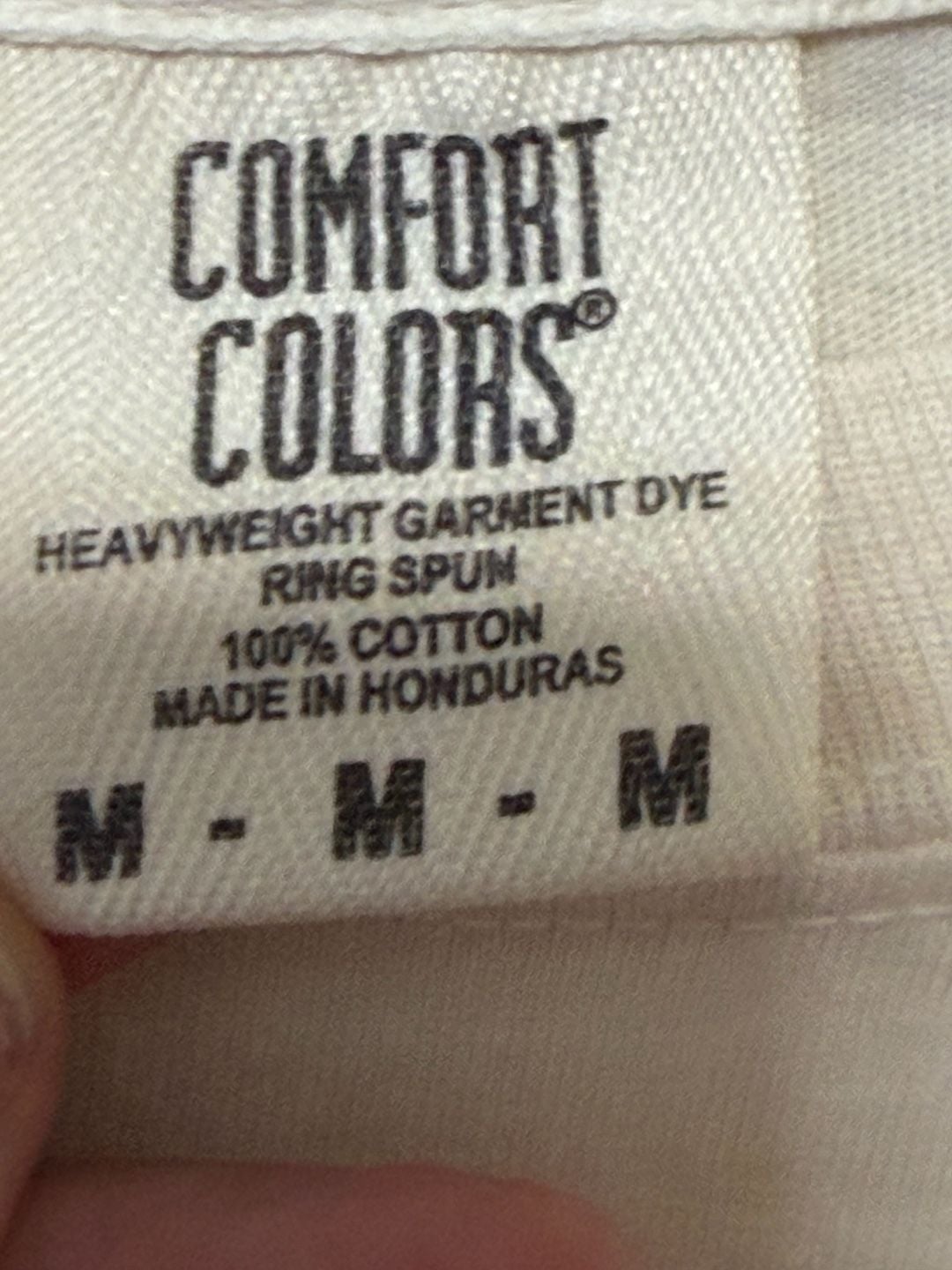 Comfort Colors Graphic T-Shirt Size M White Don't Be Like The Rest Darling 3