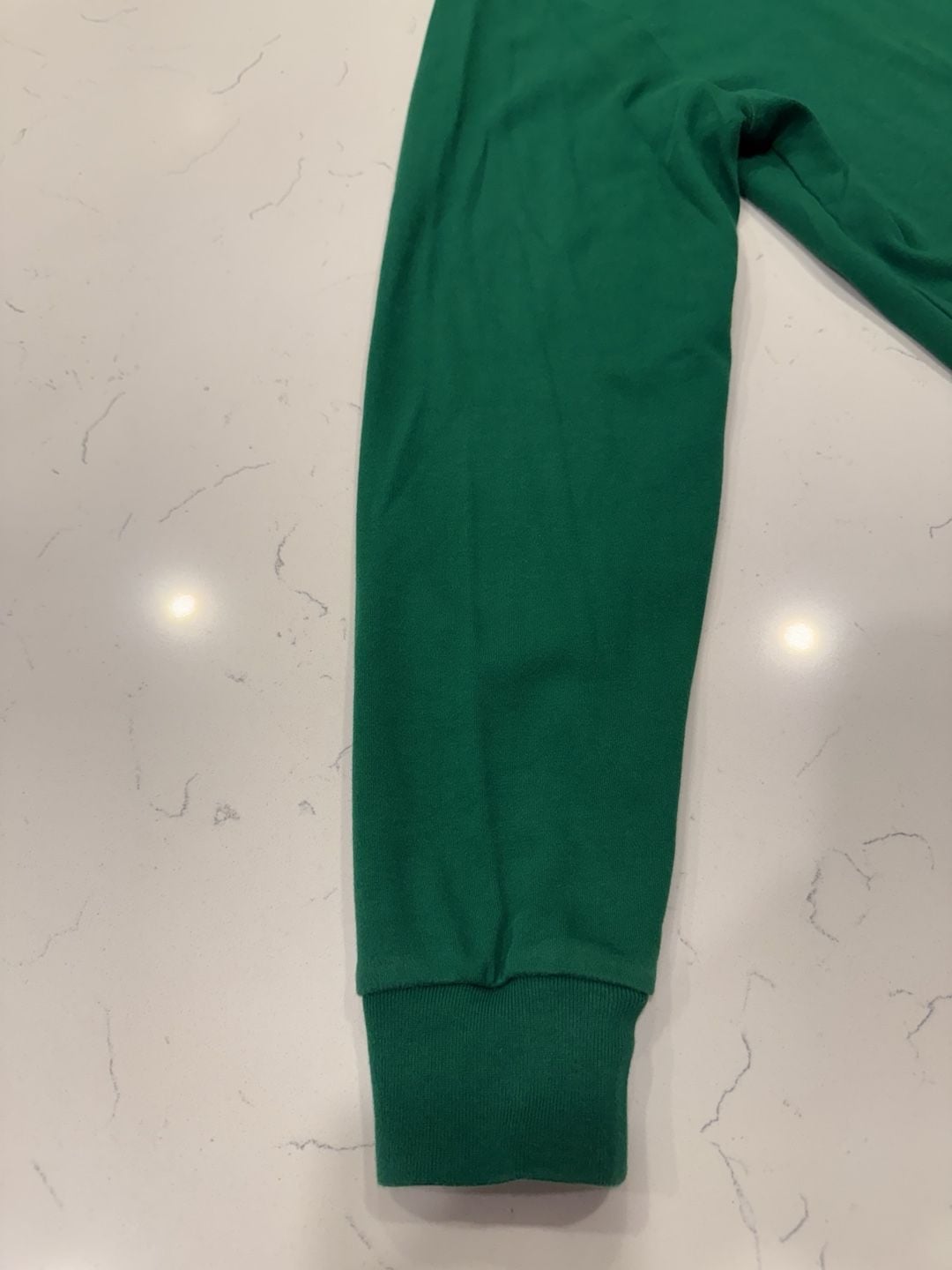 Polo Ralph Lauren Long Sleeve Polo Shirt Size L Green Custom Fit 7
