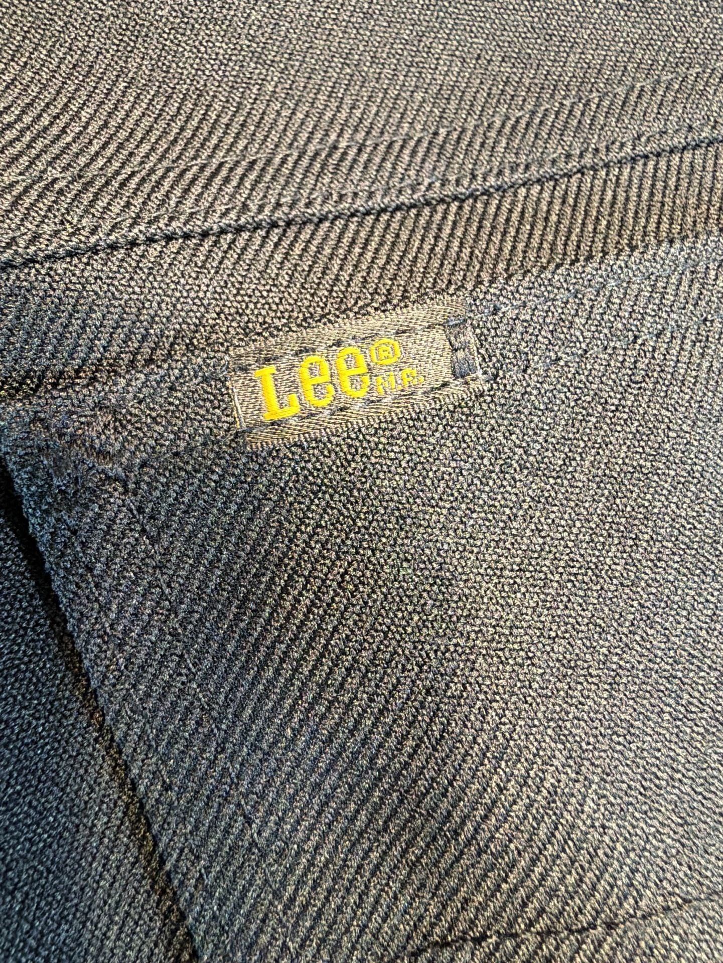 Lee Flare Dress Pants Men’s Size 32x32 Black Polyester Vintage 7