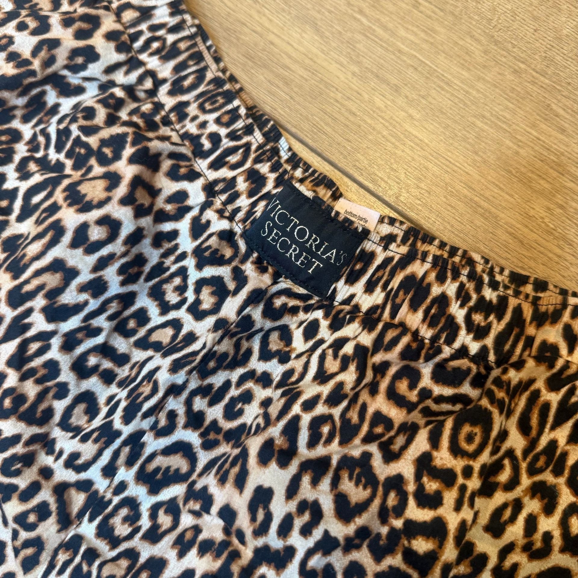 Victoria's Secret Leopard Print Pajama Shorts Size M 3
