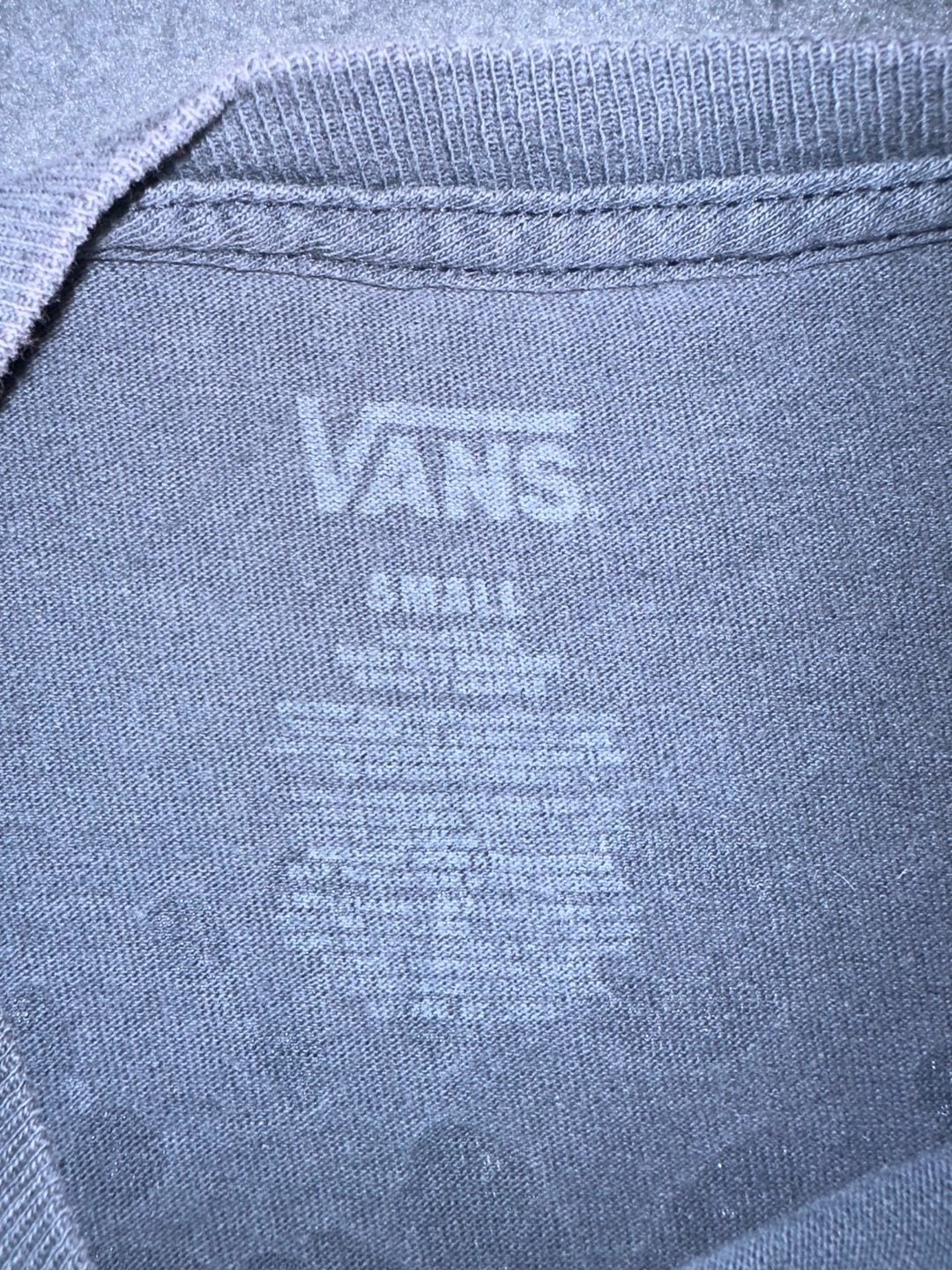 Vans Tropical Garden Supply T-Shirt Size Small Charcoal Graphic Tee 3
