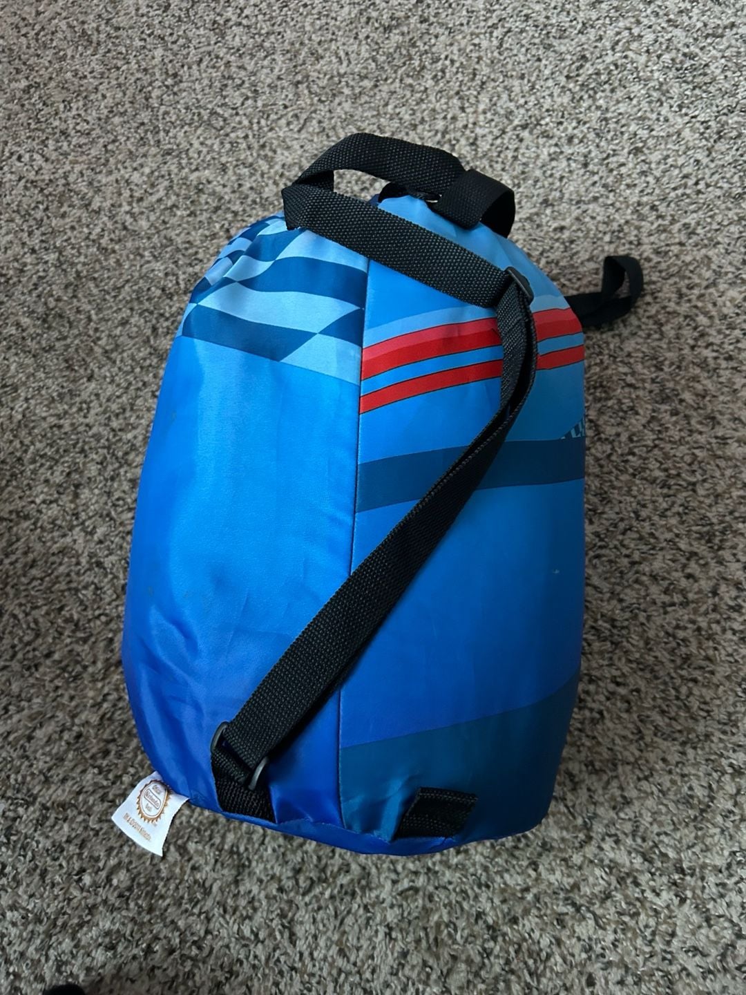 Nintendo Mario Kart Sleeping Bag with Backpack Sling 3