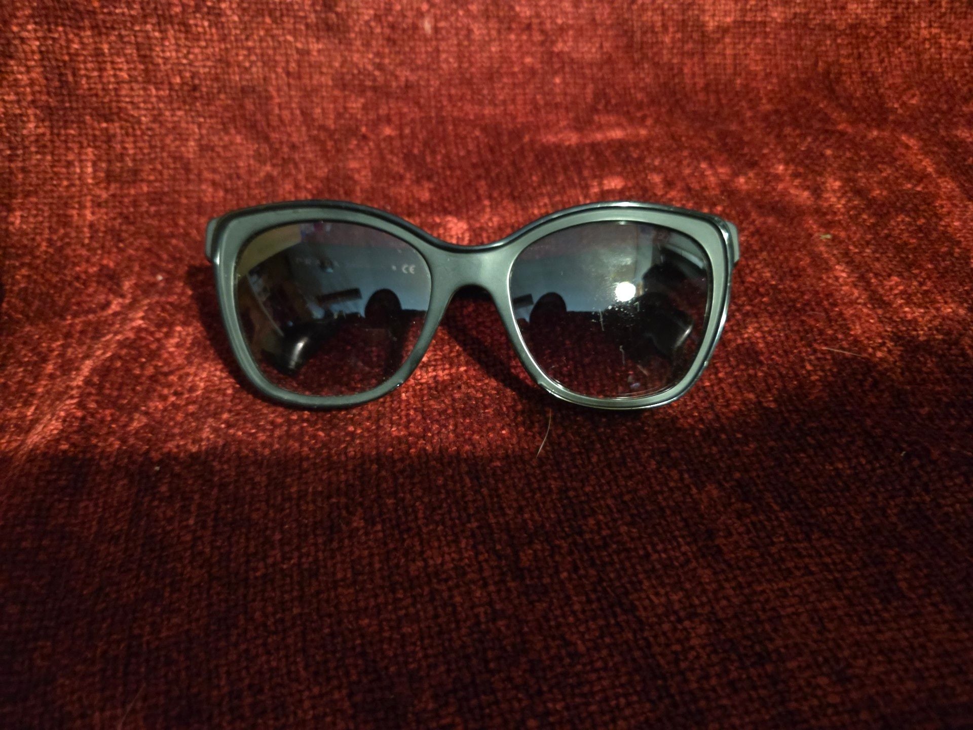 Prada Sunglasses Black Frame 2