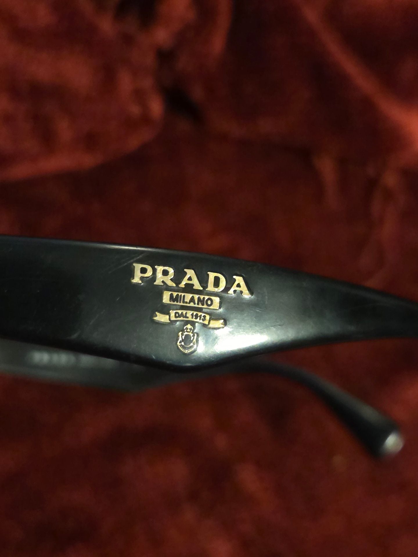 Prada Sunglasses Black Frame 5