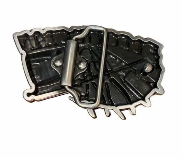 Electrician Tool Belt Buckle Metal Trade Theme 2
