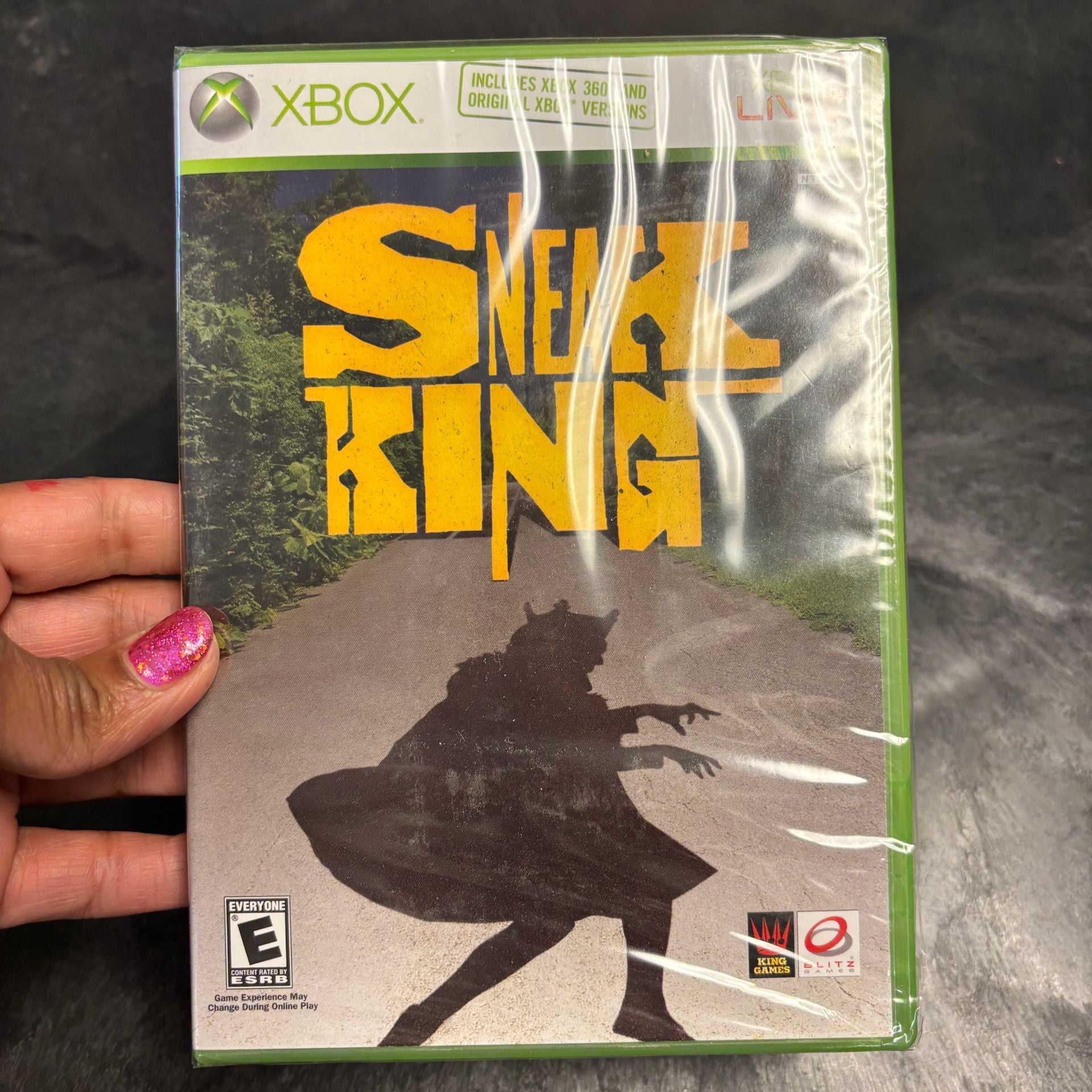 Microsoft Xbox Sneak King Video Game Brand New Factory Sealed 1