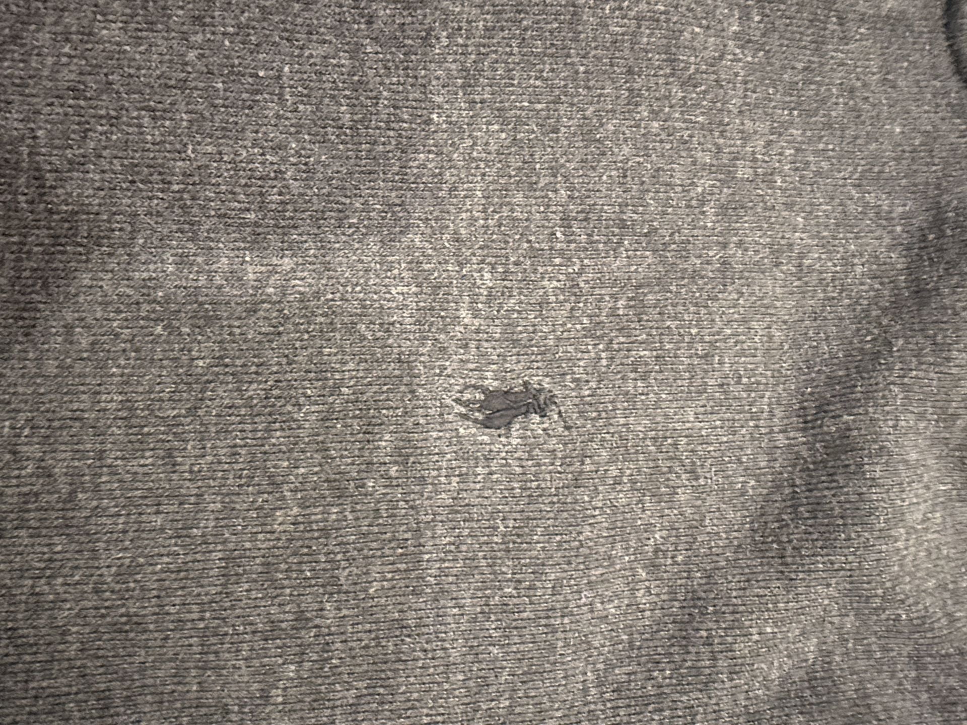Polo By Ralph Lauren Quarter Zip Sweater Size L Charcoal Gray Cotton 3