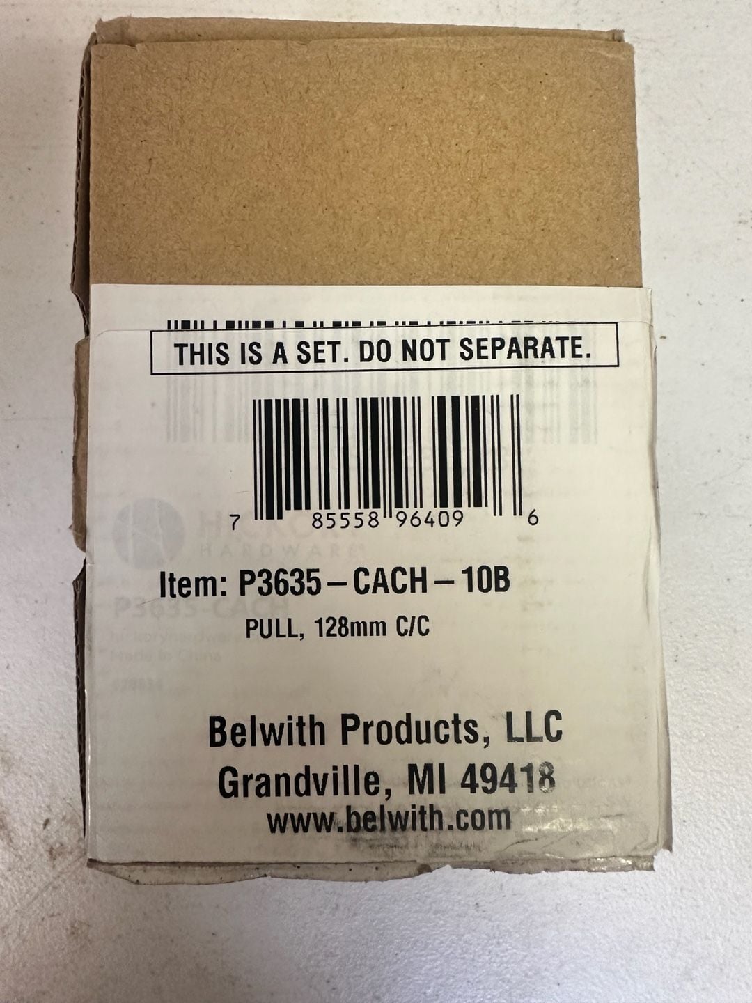 10 Pk Hickory Hardware Midway 5-1/16-in (128mm) C/C 7