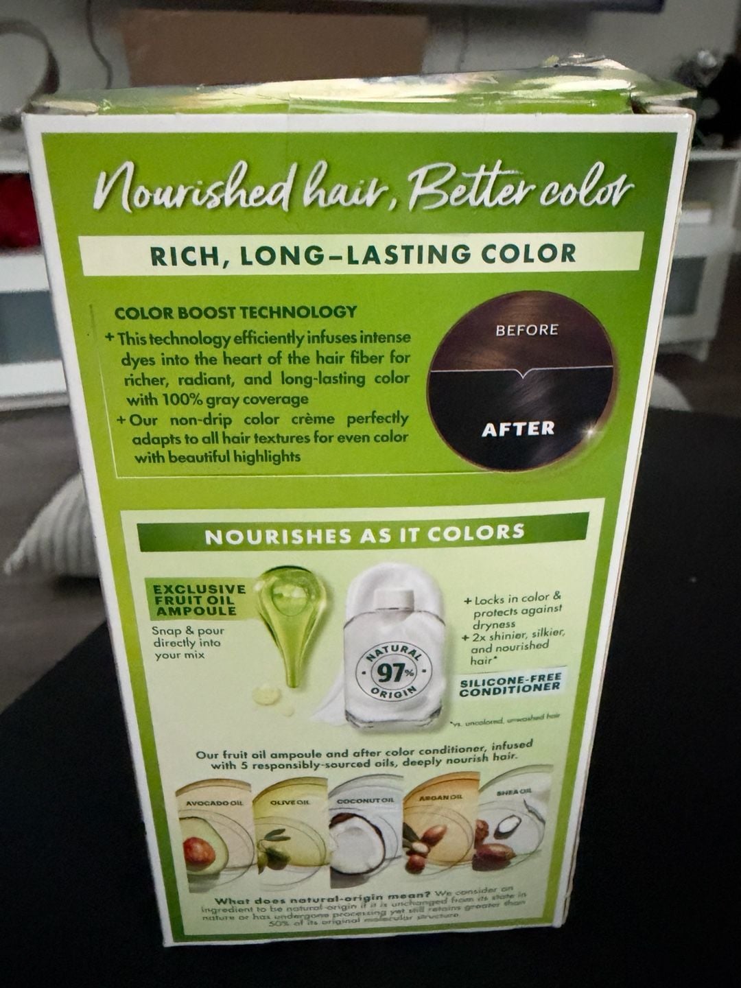 Garnier Nutrisse Ultra Crème Hair Color 11 Blackest Black 2