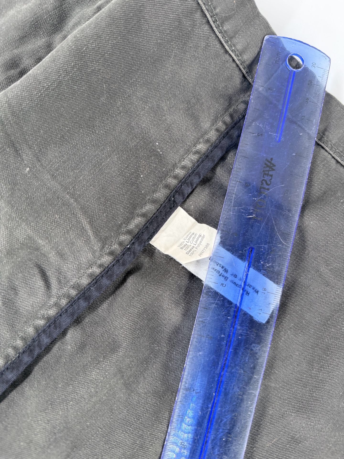 J.Crew A/22 Type G38 Military Field Jacket XL M65 Distressed Gray Utility 8