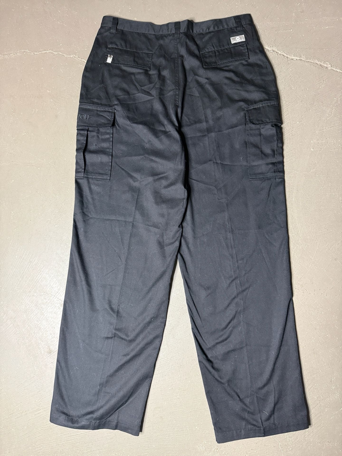 Southpole Cargo Pants Size 38x34 Black 3