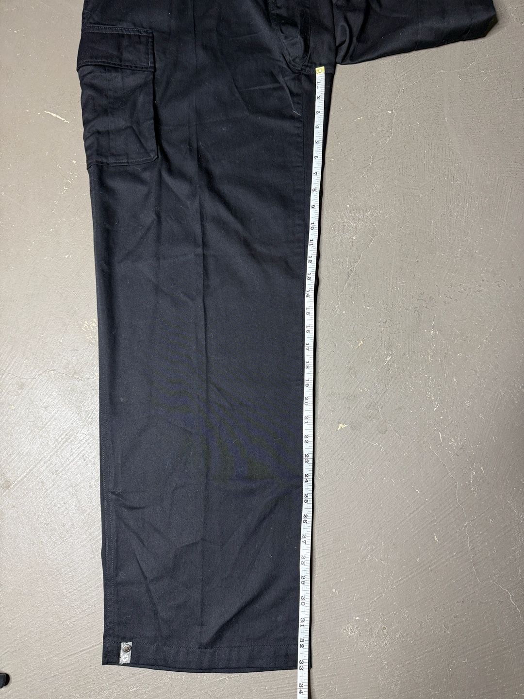 Southpole Cargo Pants Size 38x34 Black 6