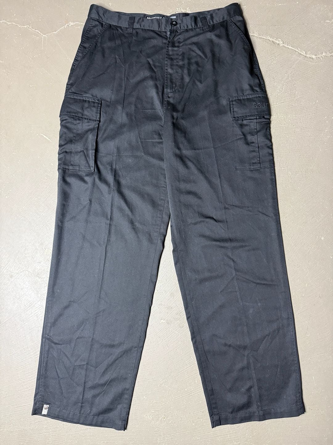 Southpole Cargo Pants Size 38x34 Black 8