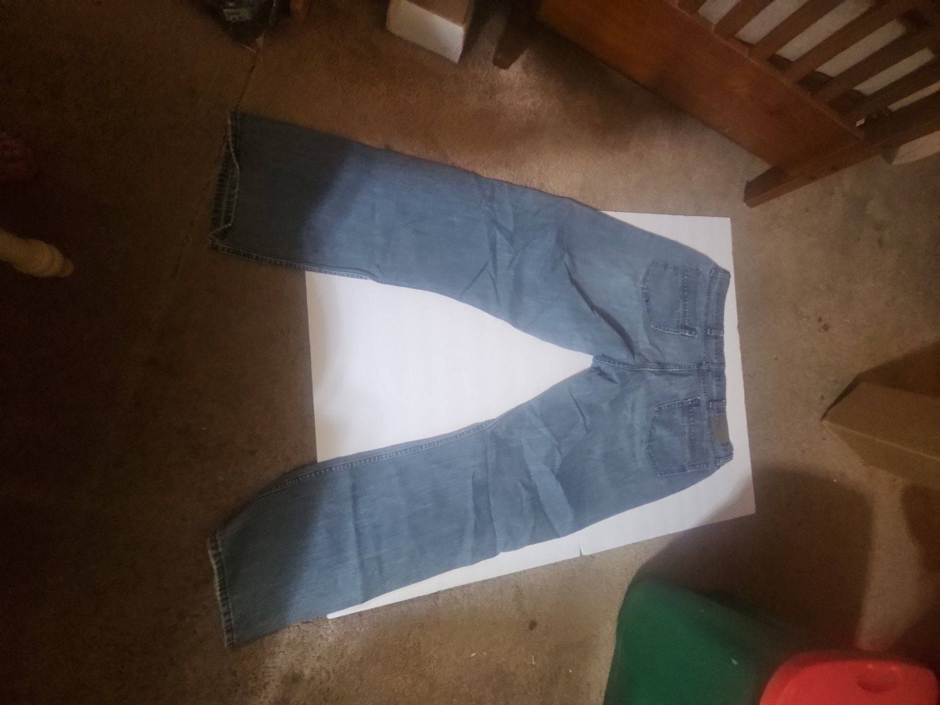 Wrangler Jeans Co Relaxed Boot 40x32 Blue Denim 2