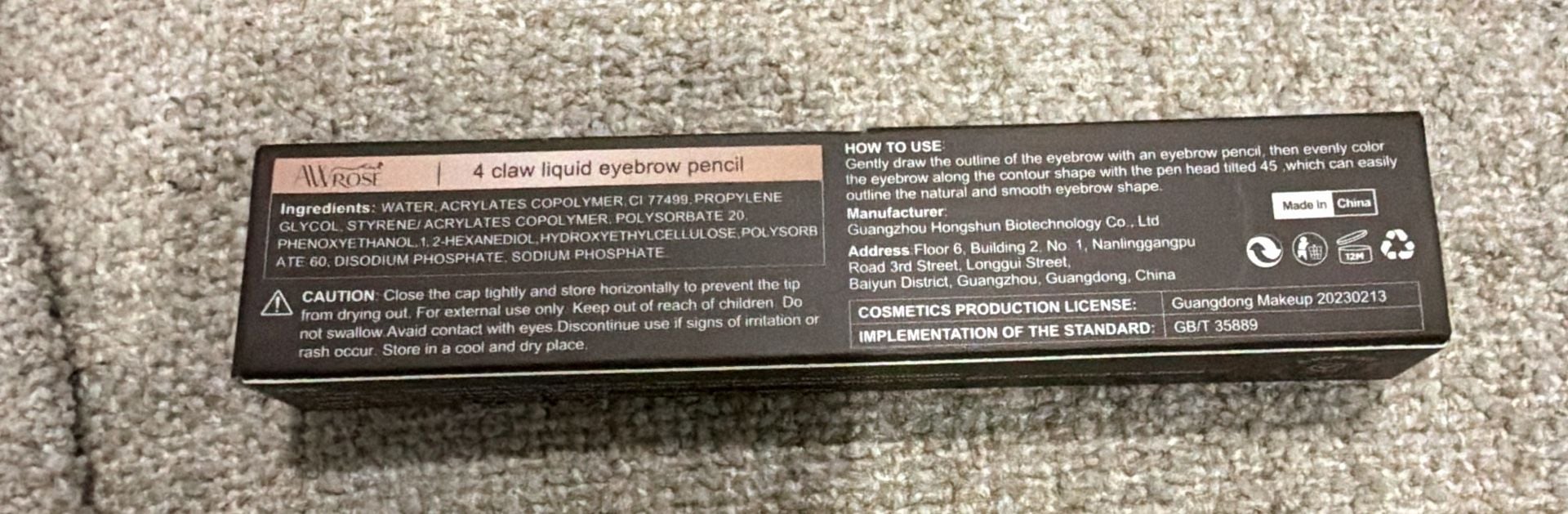 Awrose 4 Claw Liquid Eyebrow Pencil 4