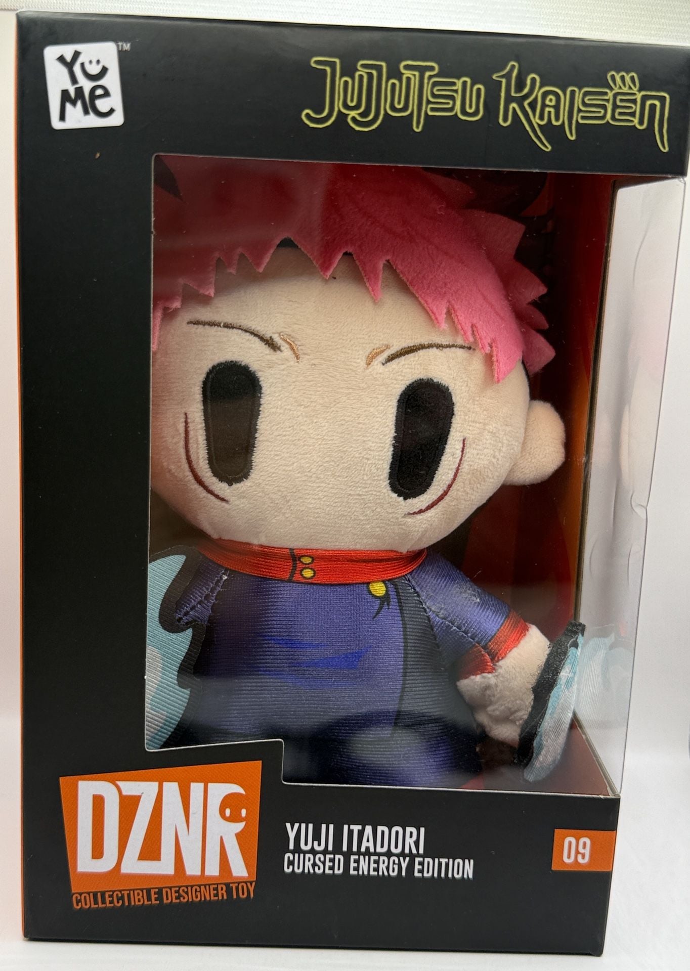 YuMe DZNR Jujutsu Kaisen Yuji Itadori Cursed Energy Edition Plush Toy #09 1