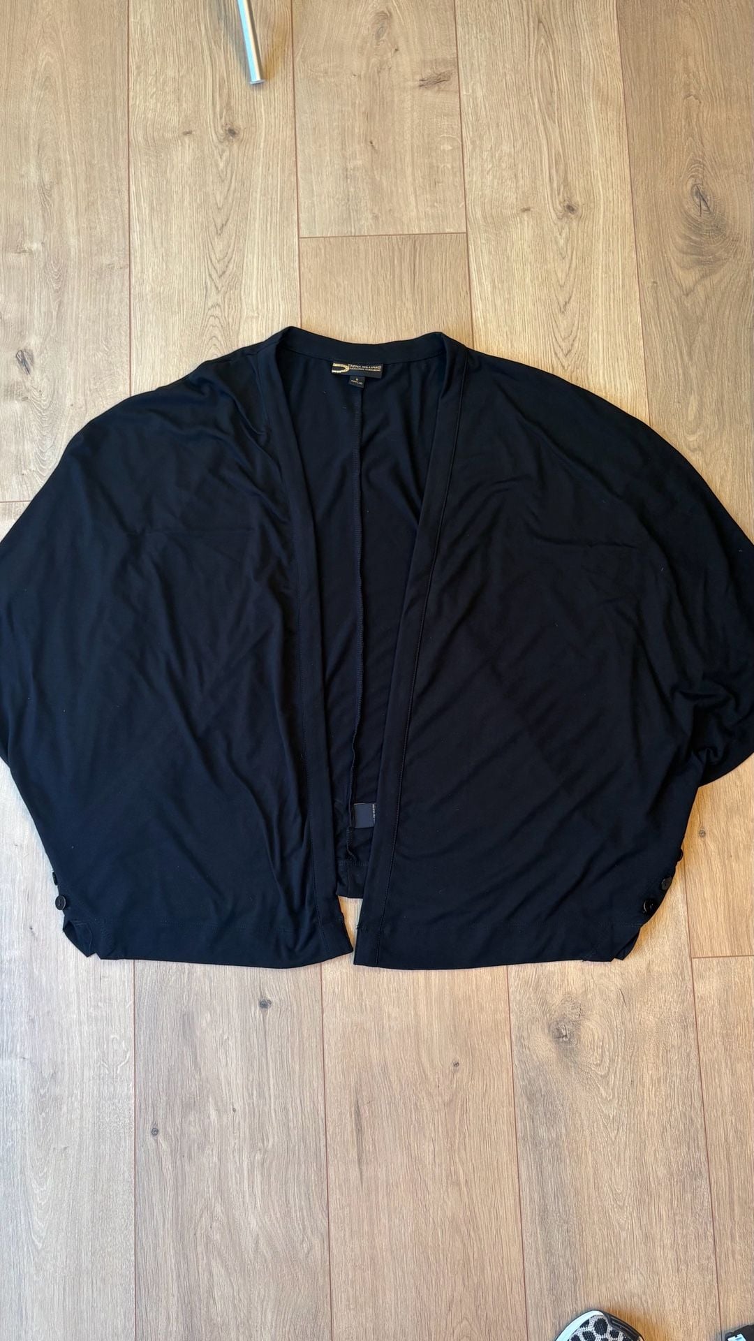 Erena Williams Signature Statement Cardigan Size S Black 2