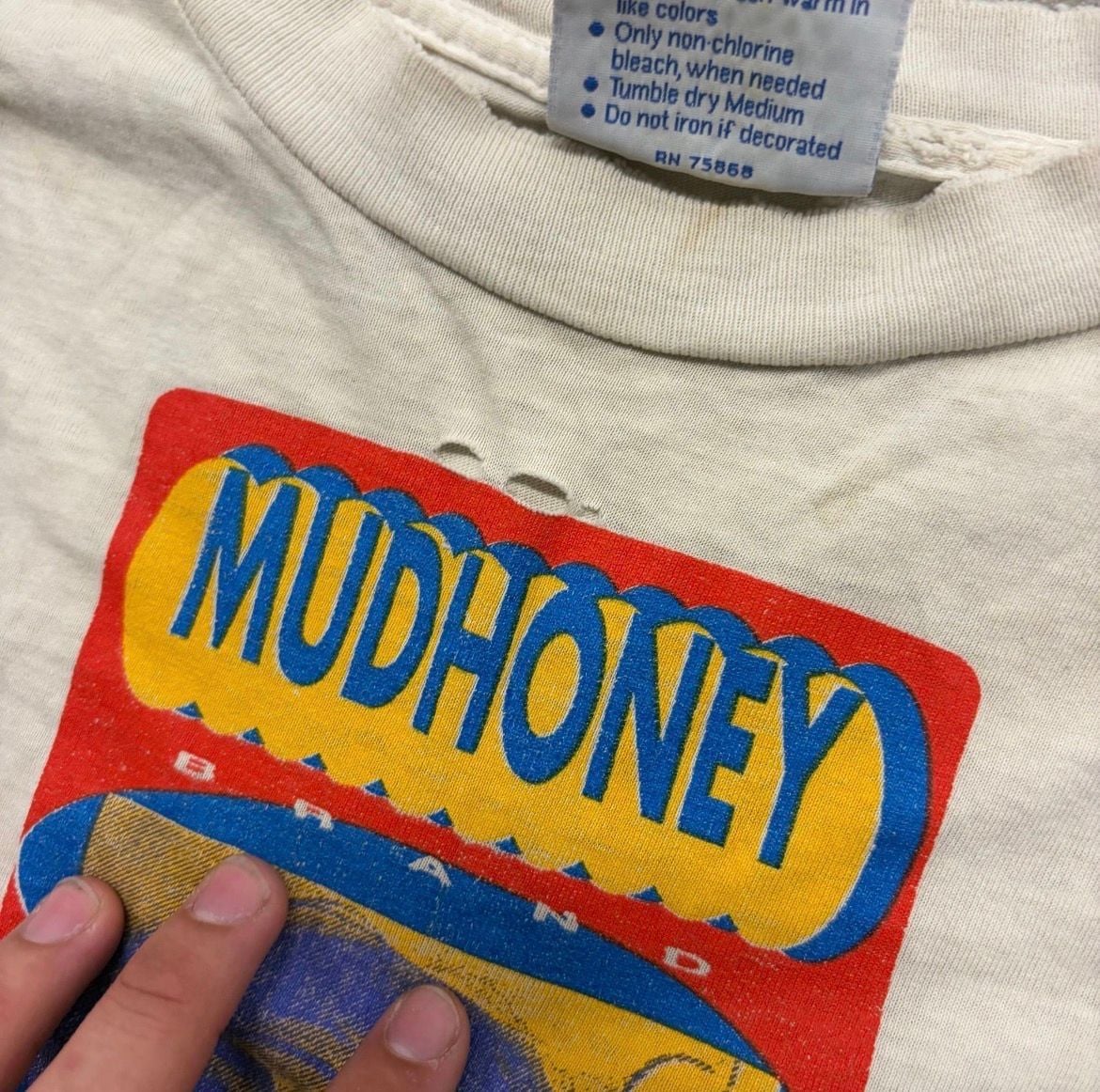 All Sport Mudhoney Stimulates Ecstasy T-Shirt Size XL 90s Vintage 3