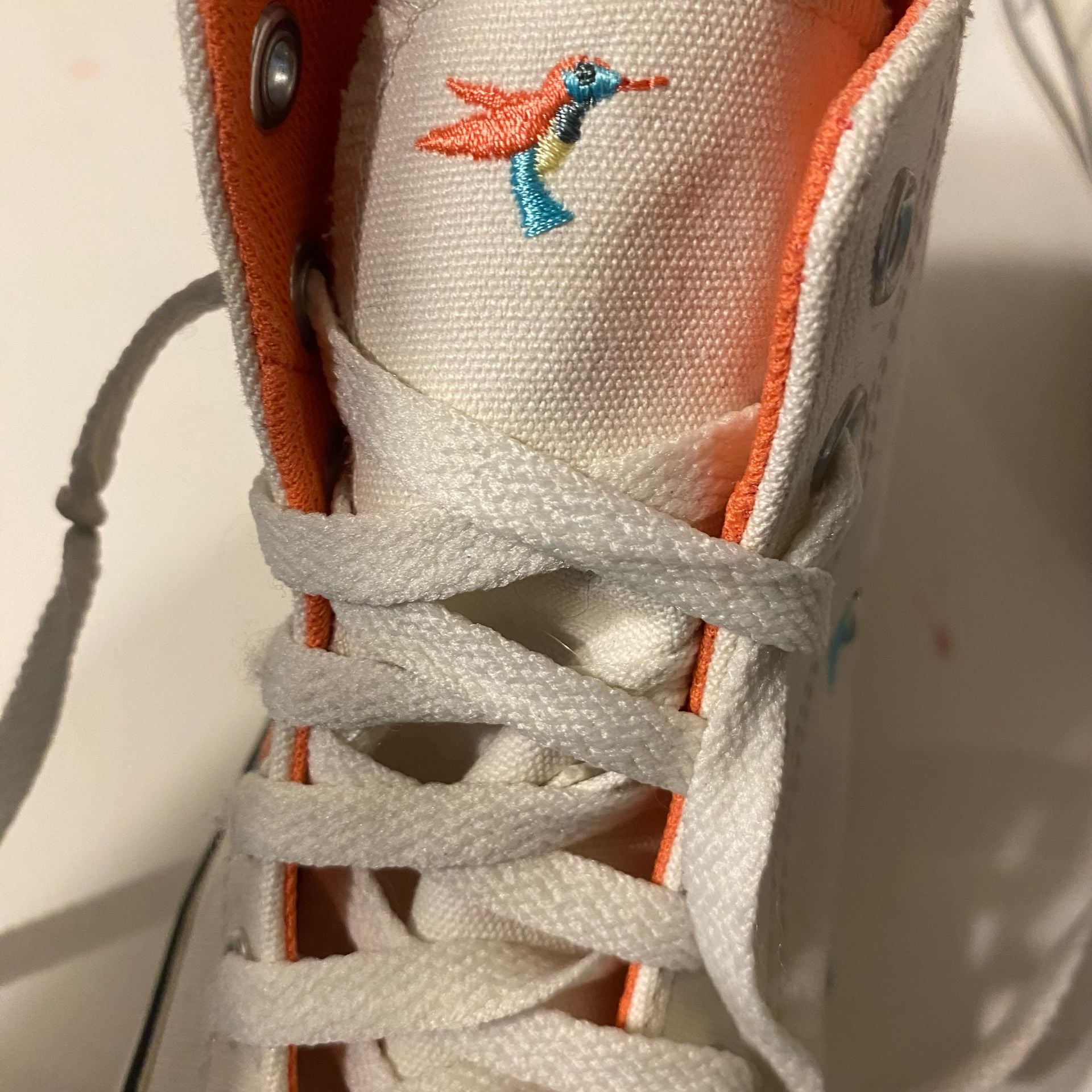 Converse Chuck Taylor All Star High Succulent Embroidery White 12