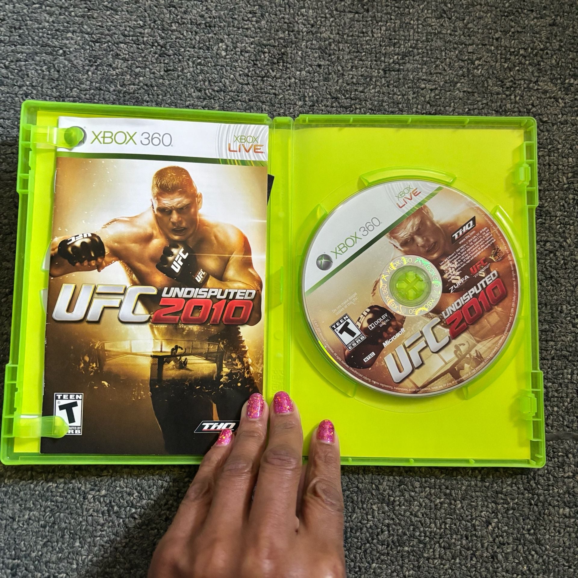 THQ UFC Undisputed 2010 Xbox 360 Video Game Complete 4