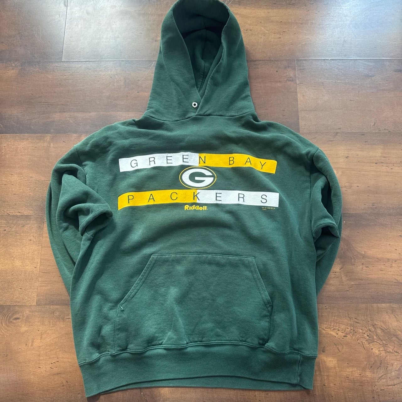 Jerzees Green Bay Packers 1998 Vintage Hoodie 2