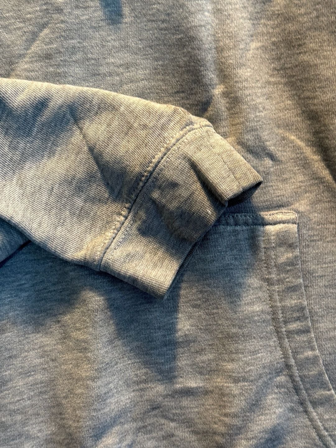 Champion Men's XLarge Logo Hoodie Grey 5