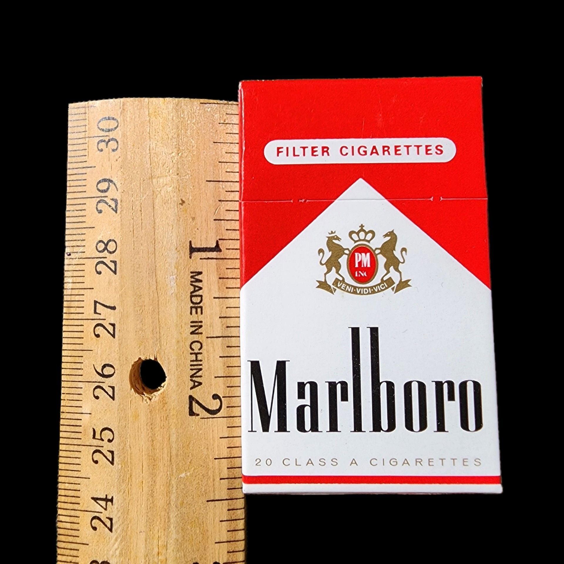 Marlboro 1990's Red Pack Miniature Flip Top Box Matches Unused New Set of 2 4