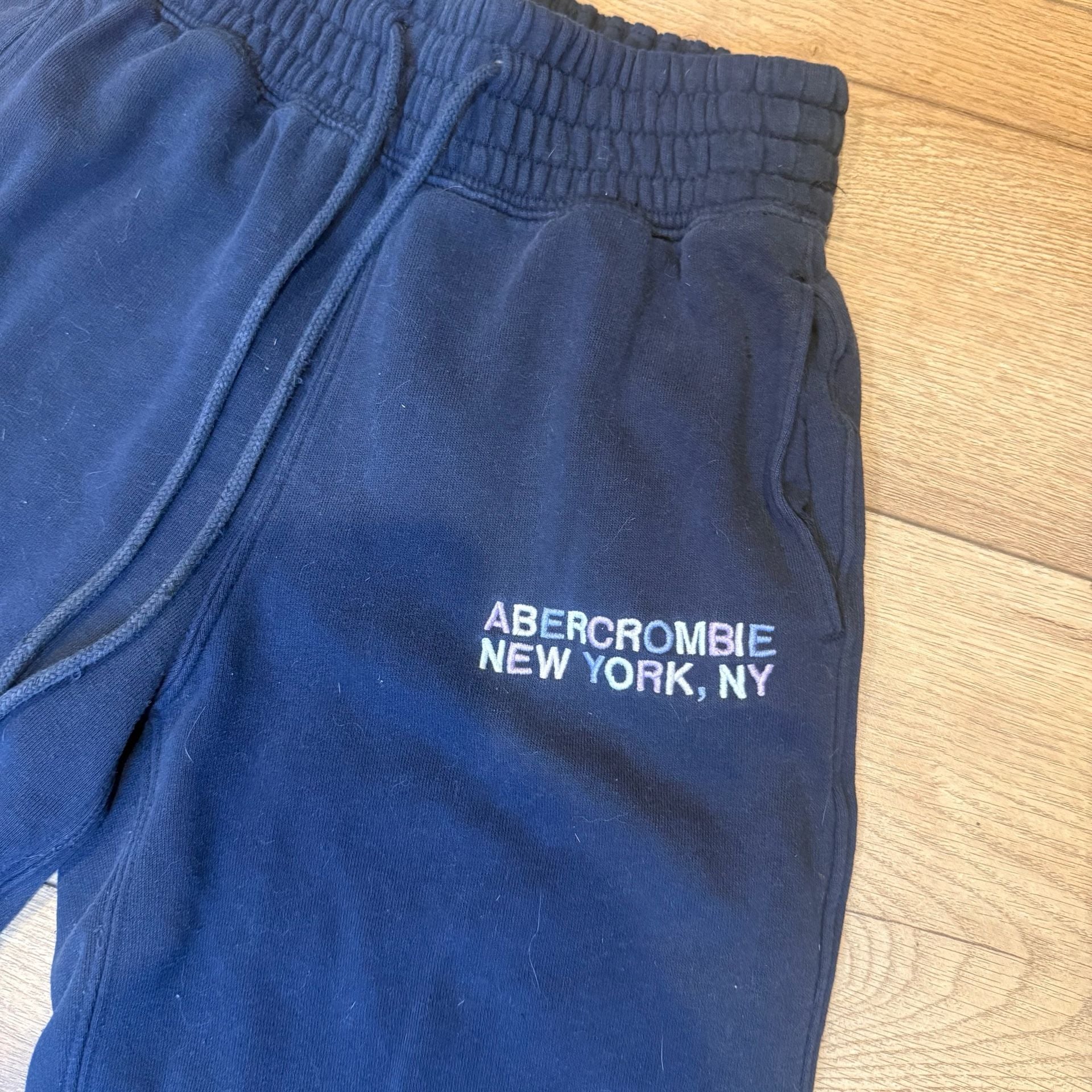 Abercrombie & Fitch Soft A&F Collection Sweatpants Size XS Navy Blue 3