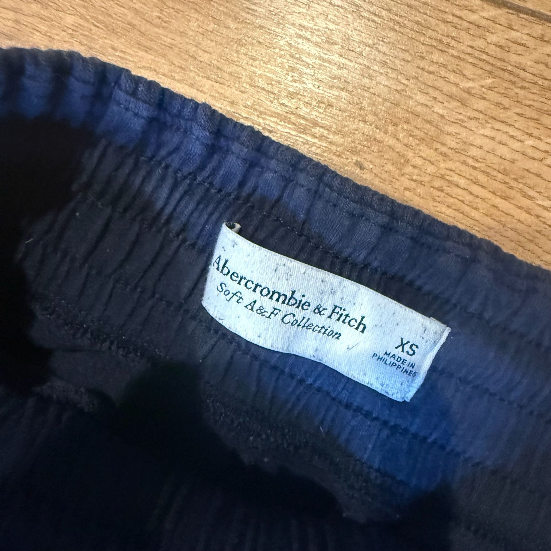 Abercrombie & Fitch Soft A&F Collection Sweatpants Size XS Navy Blue 4
