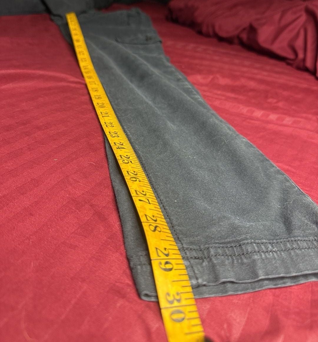 American Eagle Cargo Pants Size 00 Regular Gray Stretch Utility 4