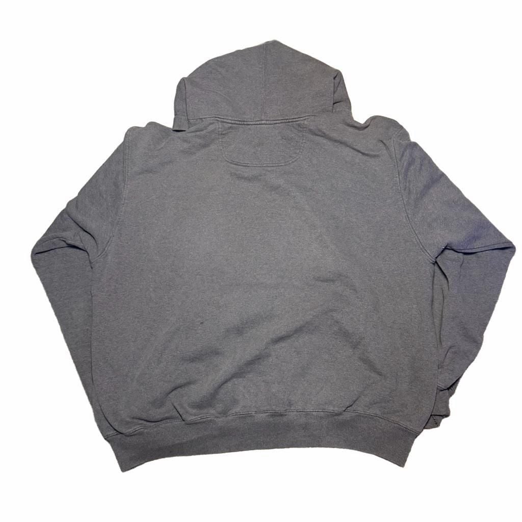 Champion Hoodie Sweatshirt Size XL Gray Distressed Vintage 3