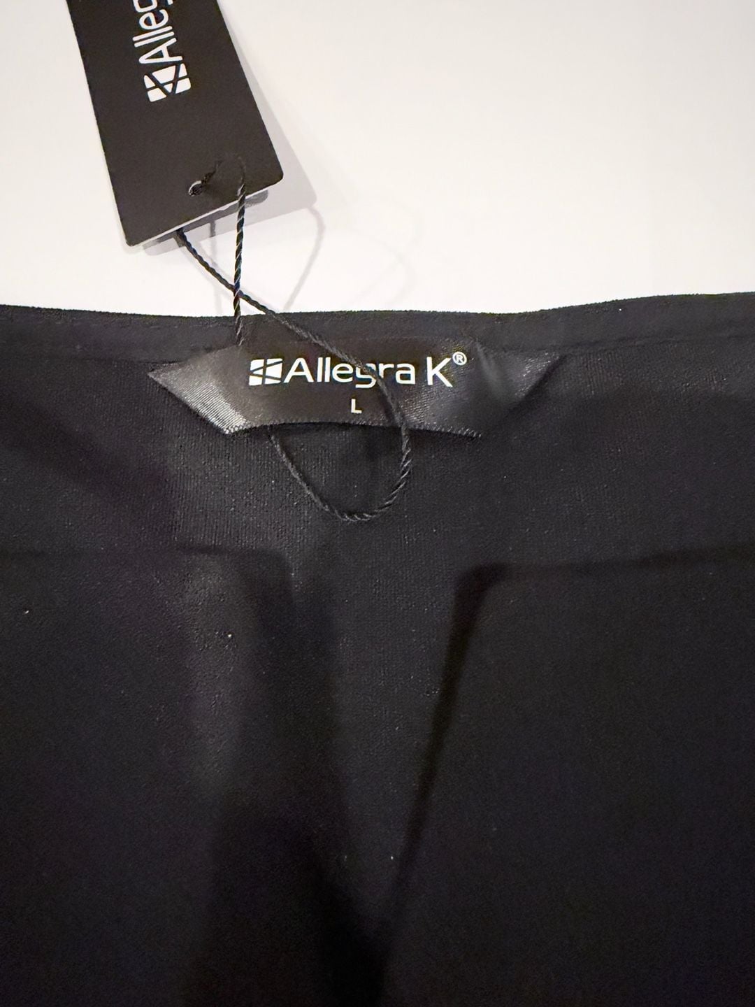 Allegra K Sheath Dress Size L Black 3
