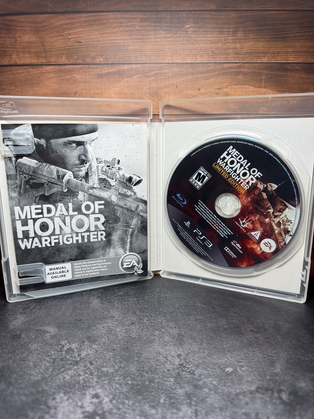 EA Medal of Honor & Warfighter PS3 Video Games Lot of 2 5