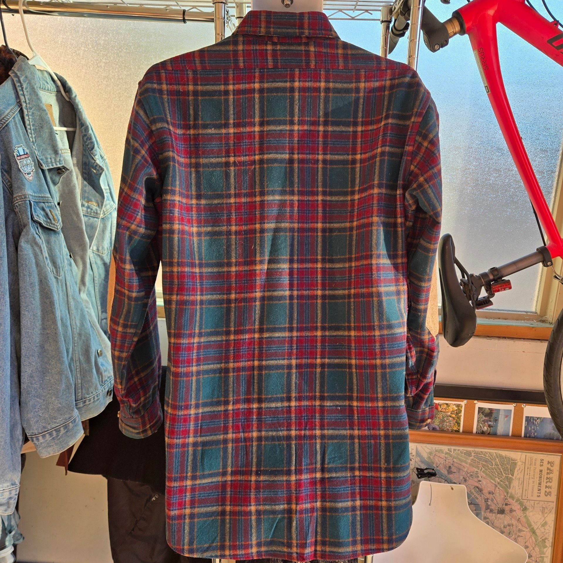 Pendleton Plaid Wool Flannel Shirt Multi Color 5