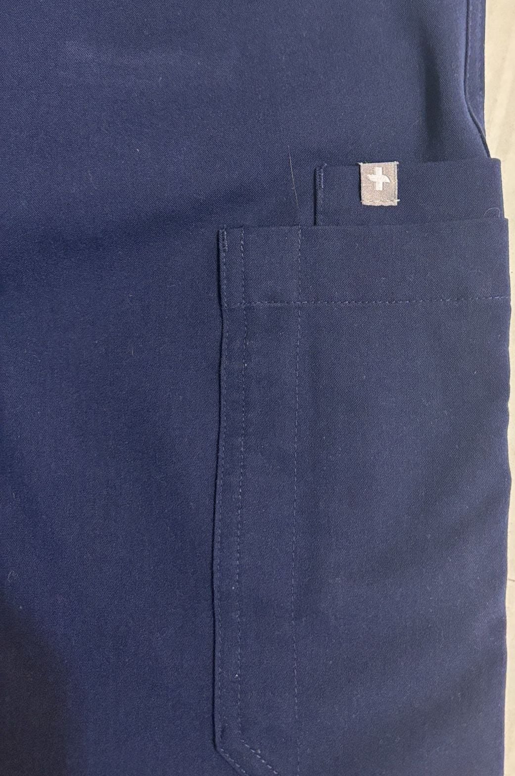 Figs Technical Collection Scrub Pants Size S/T Navy Blue 8