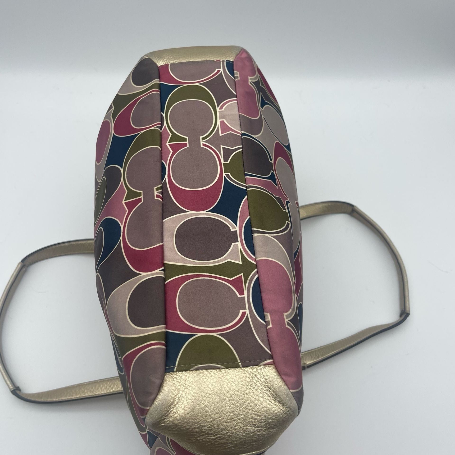 Coach Op Art Signature Multicolor Tote Bag F19819 5