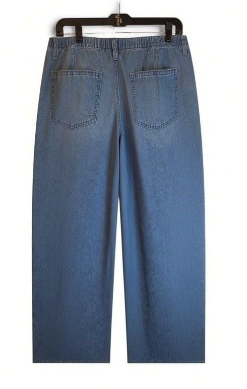 American Eagle Outfitters Wide Leg Jeans Size M 3