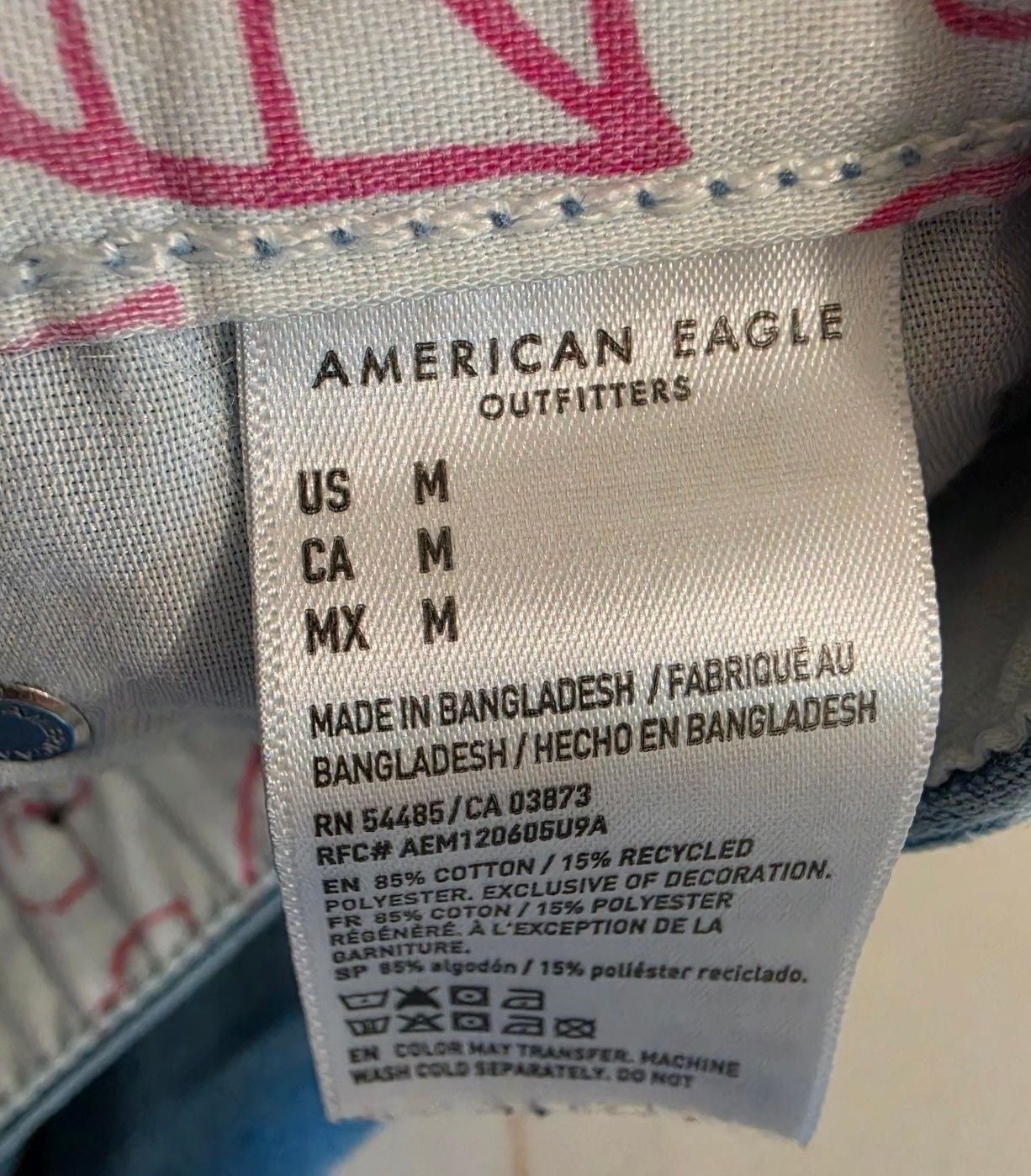 American Eagle Outfitters Wide Leg Jeans Size M 4
