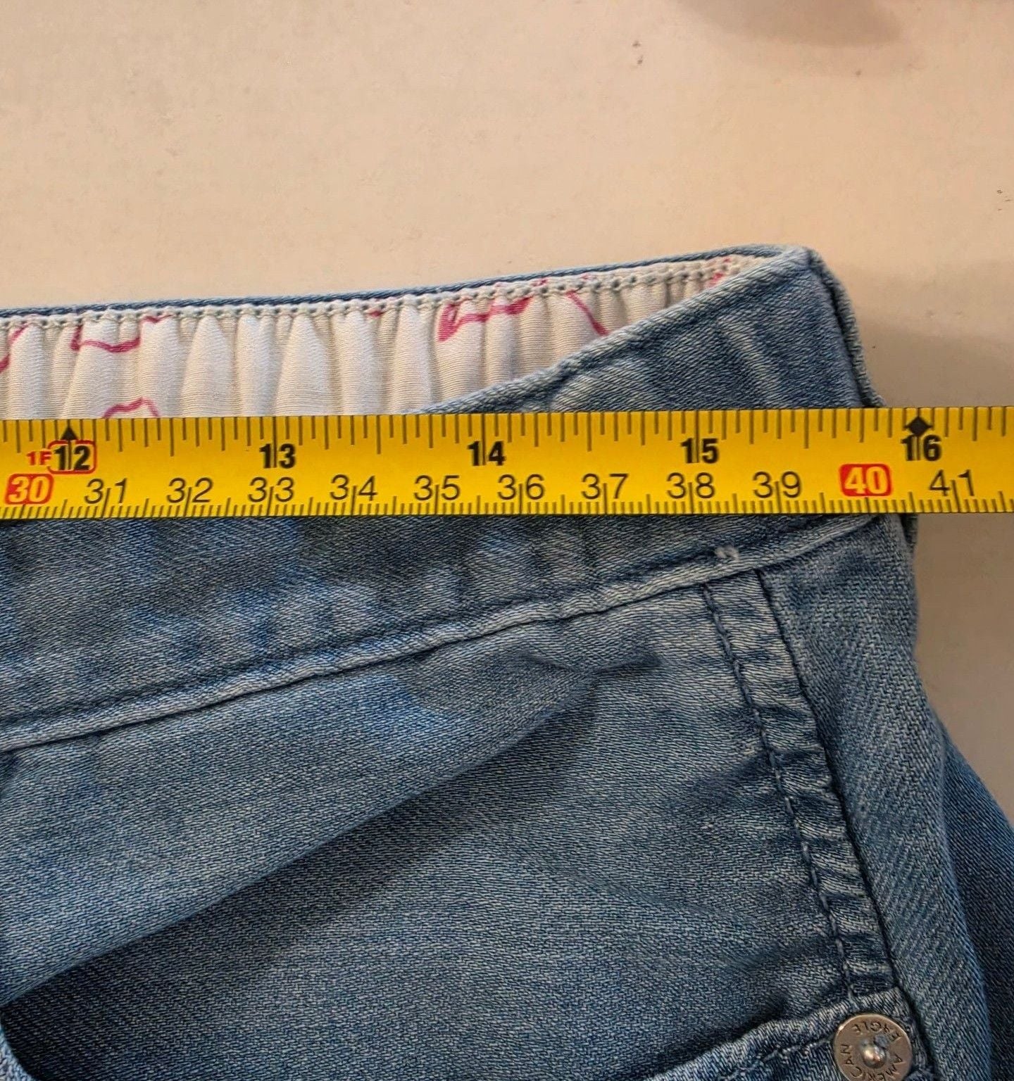 American Eagle Outfitters Wide Leg Jeans Size M 6
