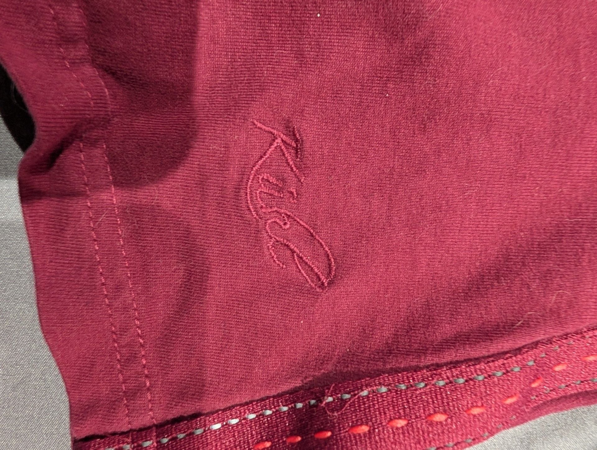 Kuhl Full Zip Jacket Size L Maroon Cotton Stand Collar 6