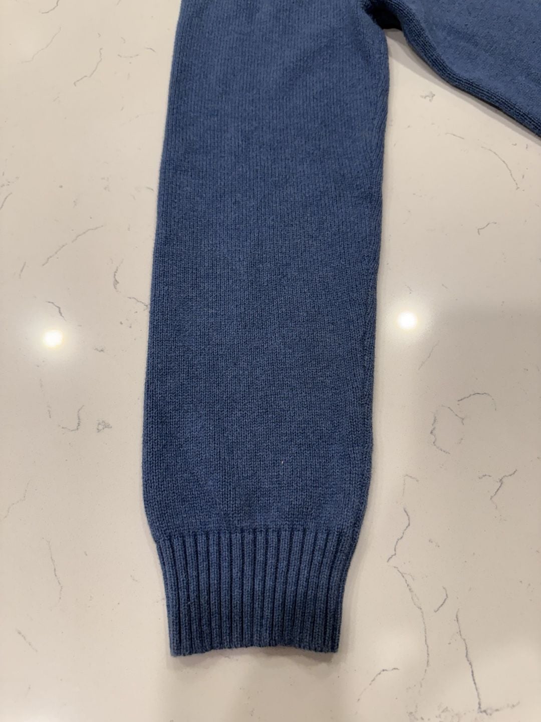 Rodd & Gunn 1/4 Zip Sweater Size XL Blue Knit Pullover Mock Neck 7