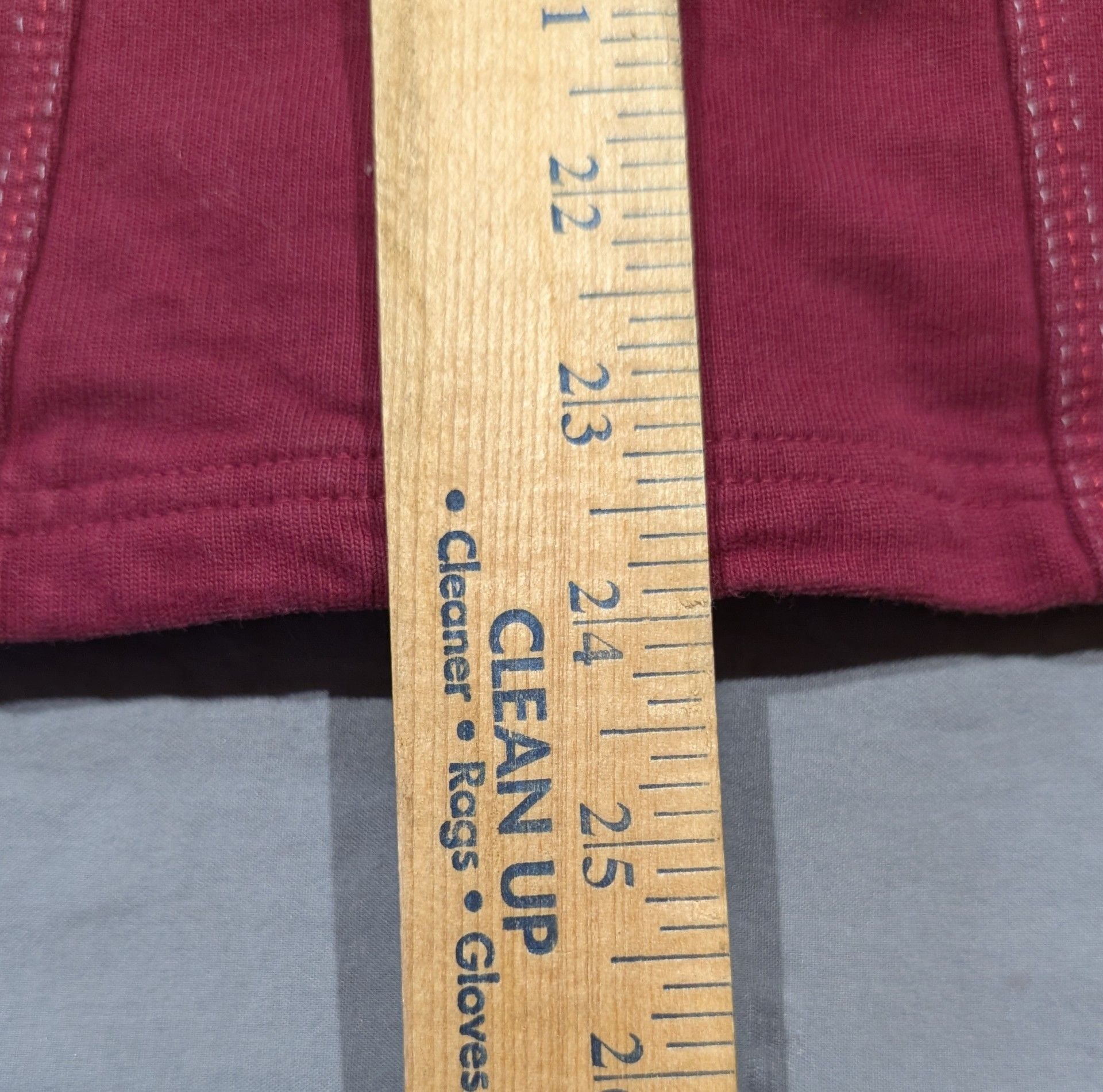 Kuhl Full Zip Jacket Size L Maroon Cotton Stand Collar 9