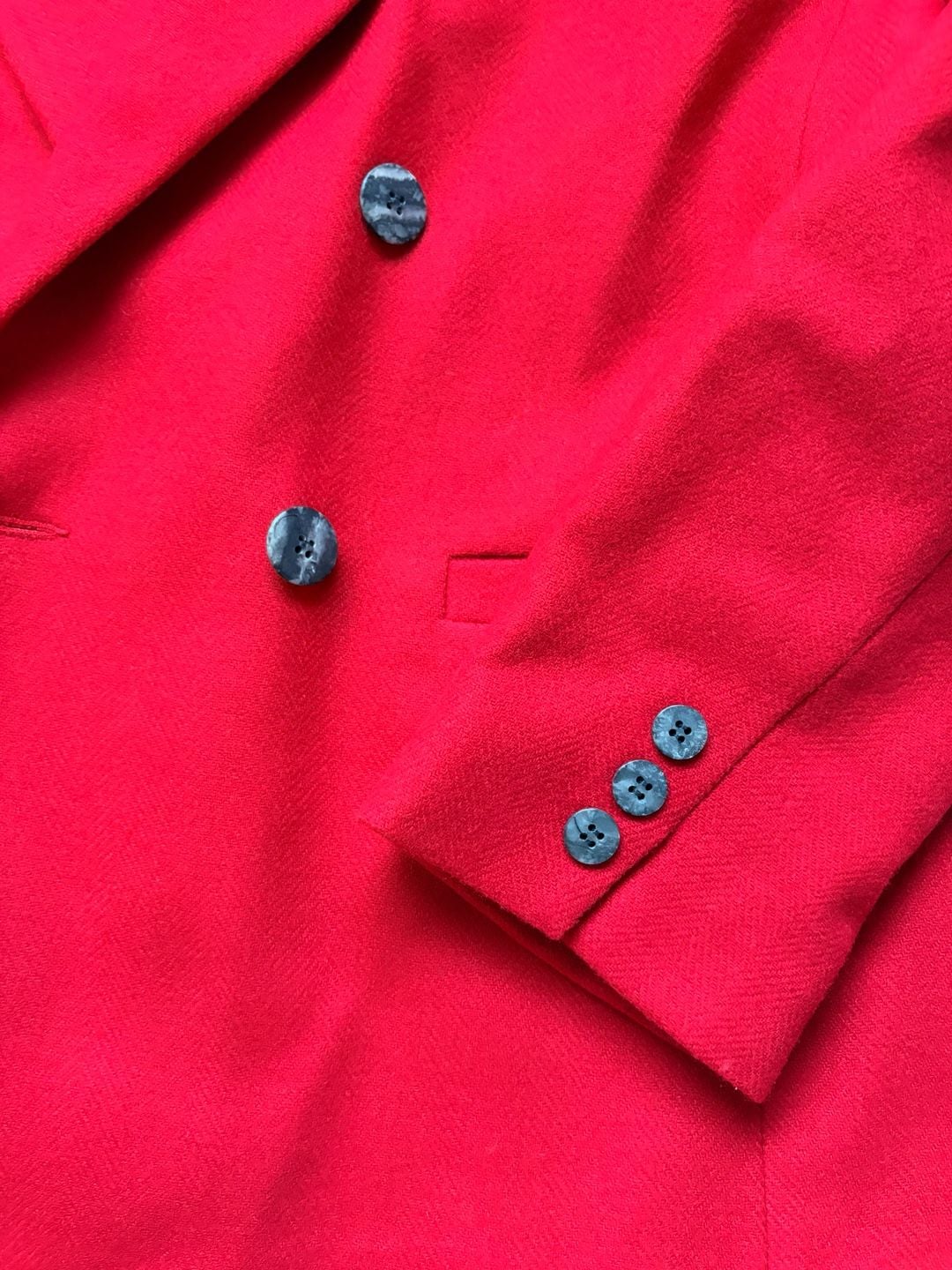 Vintage Preferred Classix Double Breasted Blazer Size 10 Red 4