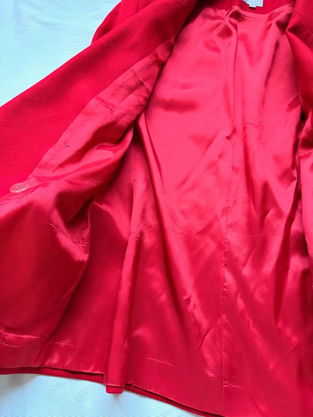 Vintage Preferred Classix Double Breasted Blazer Size 10 Red 5